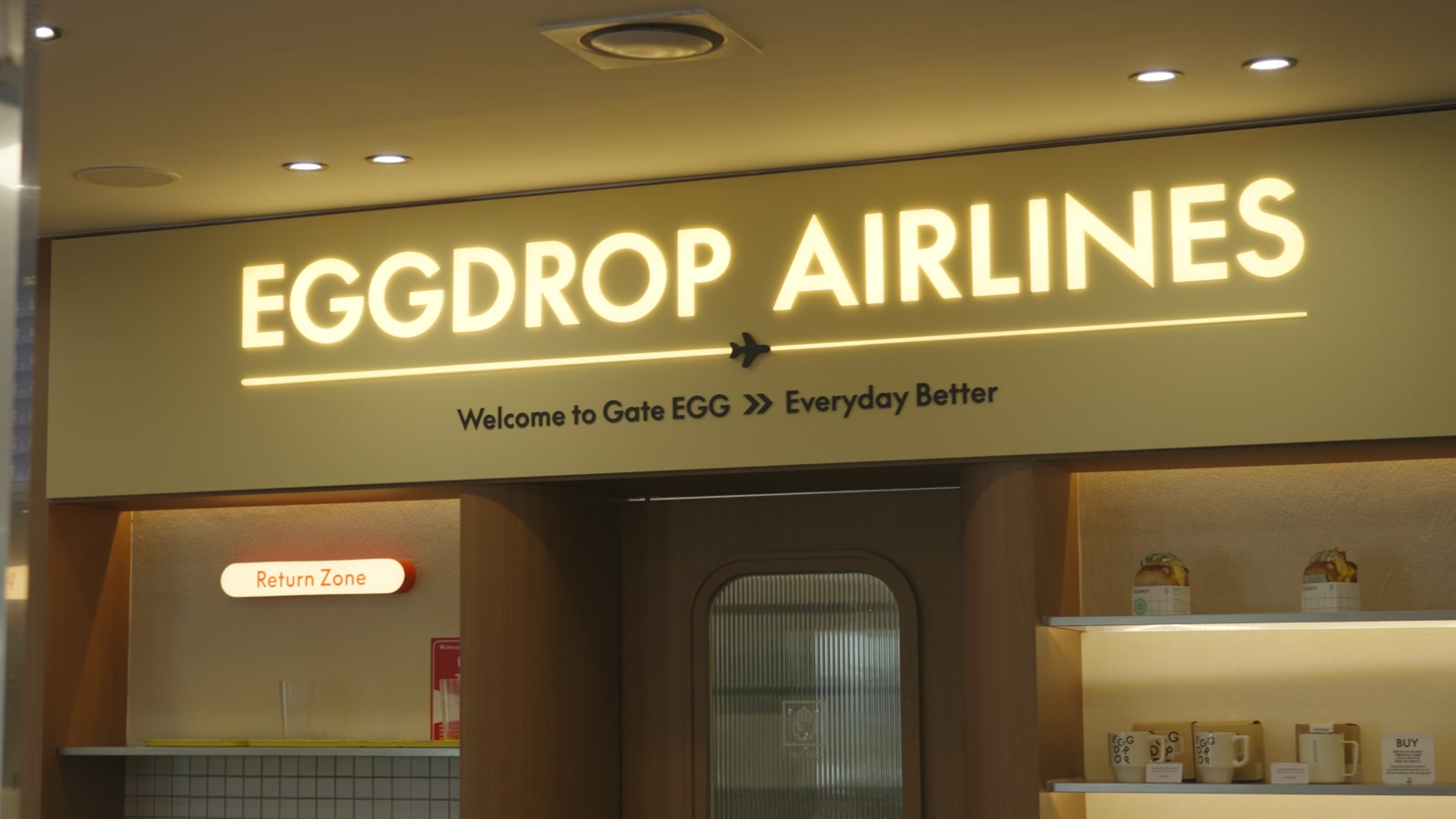EGGDROP AIRLINES · Gimpo Airport